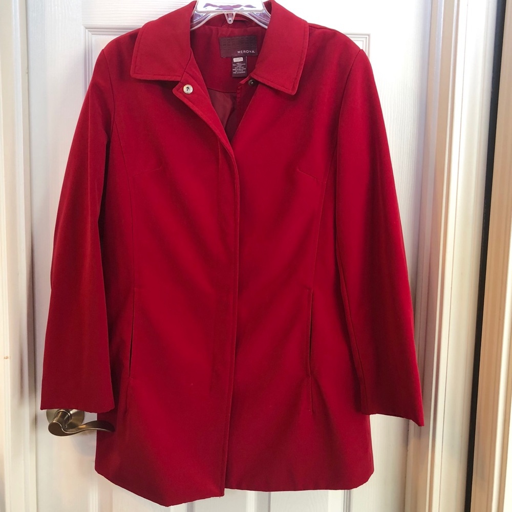Red Trench Coat